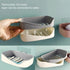 Soap Rack No Drilling Wall Mounted Double Layer Soap Holder Soap Sponge Dish Bathroom Accessories Soap Dishes Self