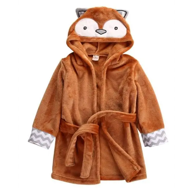 Soft And Comfortable Baby Bathrobes Cute Cartoon Animal Face Sleepwear For Babies Unique Design Hooded Sleepwear For Infants - STEVVEX Fashion - 719, baby bath towel, bathrobe, bathrobes, cartoon baby bath towel, cartoon baby bathrobe, cartoon bathrobe, classic bathrobe, comfortable bathrobe, cute baby bath towel, cute baby bathrobe, fashion bathrobe, fleece bathrobe, hooded bathrobe, luxury bathrobe, plush bathrobe, short bathrobe, Short Bathrobes, soft bathrobe, warm bathrobe for baby - Stevvex.com