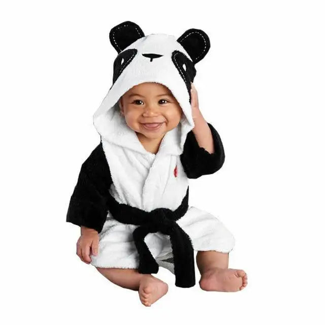 Soft And Comfortable Baby Bathrobes Cute Cartoon Animal Face Sleepwear For Babies Unique Design Hooded Sleepwear For Infants - STEVVEX Fashion - 719, baby bath towel, bathrobe, bathrobes, cartoon baby bath towel, cartoon baby bathrobe, cartoon bathrobe, classic bathrobe, comfortable bathrobe, cute baby bath towel, cute baby bathrobe, fashion bathrobe, fleece bathrobe, hooded bathrobe, luxury bathrobe, plush bathrobe, short bathrobe, Short Bathrobes, soft bathrobe, warm bathrobe for baby - Stevvex.com