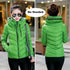 Soft And Comfortable Winter Jacket For Women Short Women’s Thicken Outerwear In solid hooded Coats Zipper For Female