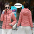 Soft And Comfortable Winter Jacket For Women Short Women’s Thicken Outerwear In solid hooded Coats Zipper For Female