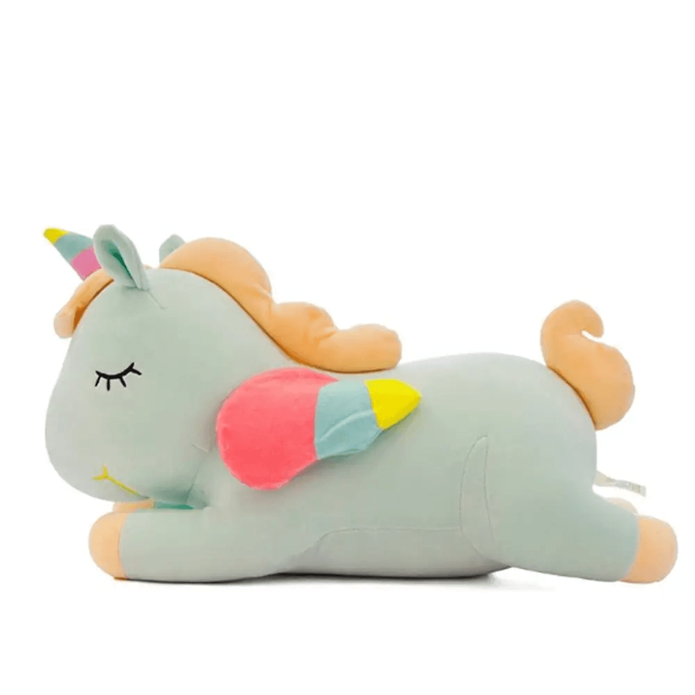 Soft And Cute 30CM Unicorn Action Figure Plush Toy Huggable Bear Doll Girl Sleeping Long Pillow Cute For Girl’s Bed