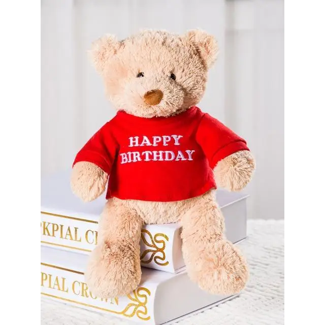 Soft And Cute Teddy Bear Stuffed Animals Plush Toy I Love You Teddy Bear with Removable T - Shirt Gift for Kids 11’