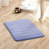 Soft Colorful Home Non-slip Comfortable Memory Foam Bath Mat Bathroom Carpet Water Absorbent Washable Toilet Rug Floor Mat - STEVVEX Decor - 751, bath, bath mat, bath memory foam mat, bathroom carpet, bathroom mat, carpet, colorful carpet, colorful mat, comfortable bath floor mat, comfortable mat, floor mat, mat, memory foam mat, non slip bath mat, soft mat, toilet mat - Stevvex.com