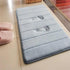 Soft Colorful Home Non-slip Comfortable Memory Foam Bath Mat Bathroom Carpet Water Absorbent Washable Toilet Rug Floor Mat - STEVVEX Decor - 751, bath, bath mat, bath memory foam mat, bathroom carpet, bathroom mat, carpet, colorful carpet, colorful mat, comfortable bath floor mat, comfortable mat, floor mat, mat, memory foam mat, non slip bath mat, soft mat, toilet mat - Stevvex.com