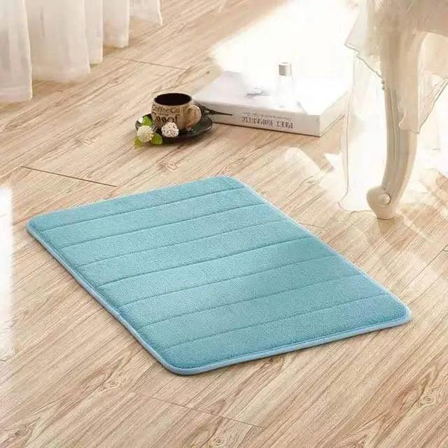 Soft Colorful Home Non-slip Comfortable Memory Foam Bath Mat Bathroom Carpet Water Absorbent Washable Toilet Rug Floor Mat - STEVVEX Decor - 751, bath, bath mat, bath memory foam mat, bathroom carpet, bathroom mat, carpet, colorful carpet, colorful mat, comfortable bath floor mat, comfortable mat, floor mat, mat, memory foam mat, non slip bath mat, soft mat, toilet mat - Stevvex.com