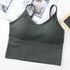 Soft Cotton Sports Bras For Women Push Up Solid Sports Bra Jogging Gym Women Sports Bra Girl Underwear Fitness Running