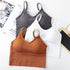 Soft Cotton Sports Bras For Women Push Up Solid Sports Bra Jogging Gym Women Sports Bra Girl Underwear Fitness Running