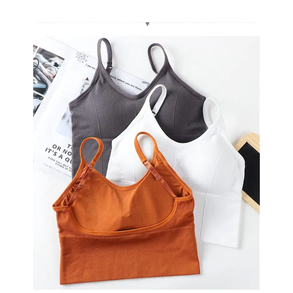 Soft Cotton Sports Bras For Women Push Up Solid Sports Bra Jogging Gym Women Sports Bra Girl Underwear Fitness Running