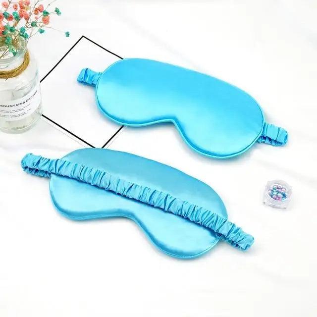 Soft Silk Sleep Eye Mask Portable Travel Eye Patch Nap Eye Patch Super Smooth Eye Mask Eye Cover Sleeping Mask Night