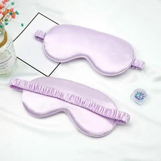 Soft Silk Sleep Eye Mask Portable Travel Eye Patch Nap Eye Patch Super Smooth Eye Mask Eye Cover Sleeping Mask Night