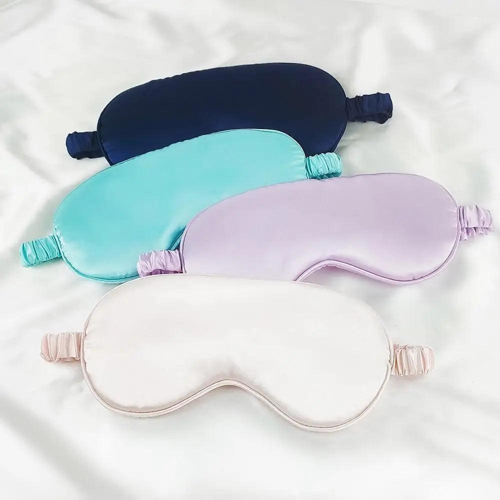 Soft Silk Sleep Eye Mask Portable Travel Eye Patch Nap Eye Patch Super Smooth Eye Mask Eye Cover Sleeping Mask Night