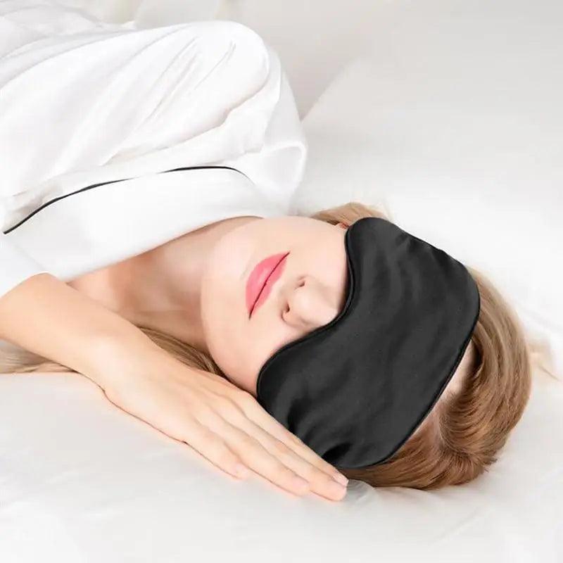 Soft Silk Sleep Eye Mask Portable Travel Eye Patch Nap Eye Patch Super Smooth Eye Mask Eye Cover Sleeping Mask Night