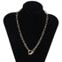 Sparkling Pearl Coin Pendant And Choker Necklace for Women And Girls Wedding Gold Color Long Chain Necklace Jewelry