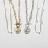 Sparkling Pearl Coin Pendant And Choker Necklace for Women And Girls Wedding Gold Color Long Chain Necklace Jewelry