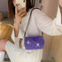 Sparkling Rhinestone Bag For Females Mini Portable Hand Bag Diamond Messenger Bag Fashionable Zipper Feminina Evening