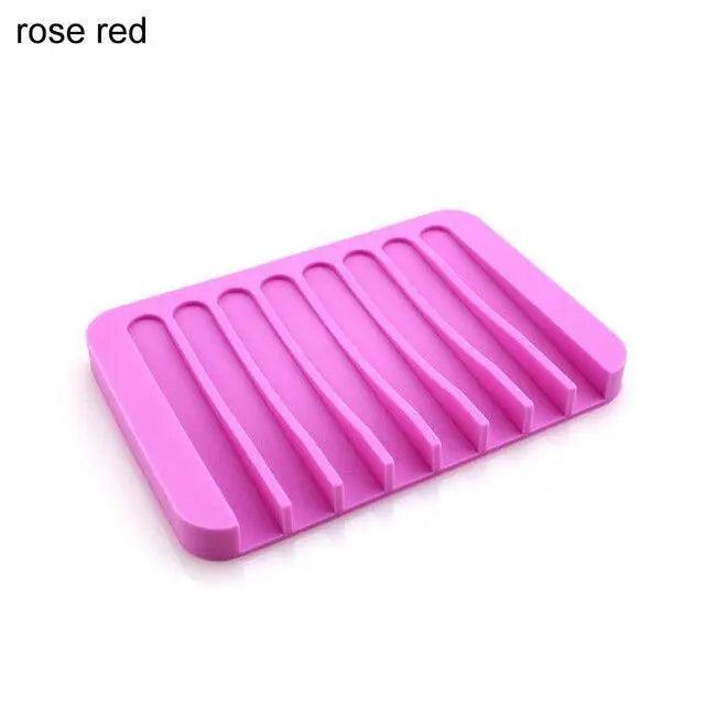 Sponge Holder PP Wheat Straw Storage Rack Drain Soap Box Tray Soapbox 1 Pcs Shower Soap Tray Tool Soap Dish Plate