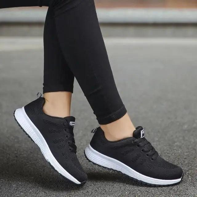 Sport Woman Tenis Sneakers Casual Elegant Comfort Soft Breathable Modern Sneakers - ALLURELATION - 502, Casual Sneakers, Comfort Sneakers, Elegant Sneakers, Luxury Sneakers, New Style, Sneakers, Sport Sneakers, Sport Women Sneakers, Stylish Sneakers, Summer Sneakers, White Sneakers, Women Sneakers, Womens Sneakers - Stevvex.com