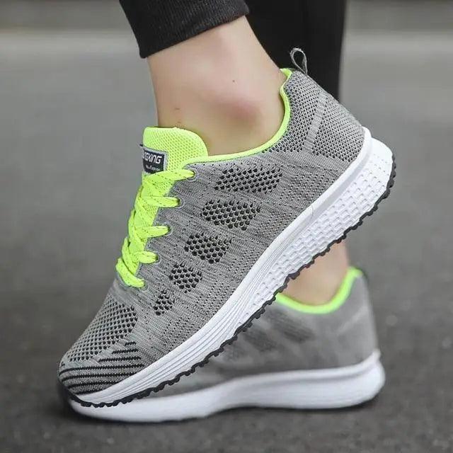 Sport Woman Tenis Sneakers Casual Elegant Comfort Soft Breathable Modern Sneakers - ALLURELATION - 502, Casual Sneakers, Comfort Sneakers, Elegant Sneakers, Luxury Sneakers, New Style, Sneakers, Sport Sneakers, Sport Women Sneakers, Stylish Sneakers, Summer Sneakers, White Sneakers, Women Sneakers, Womens Sneakers - Stevvex.com