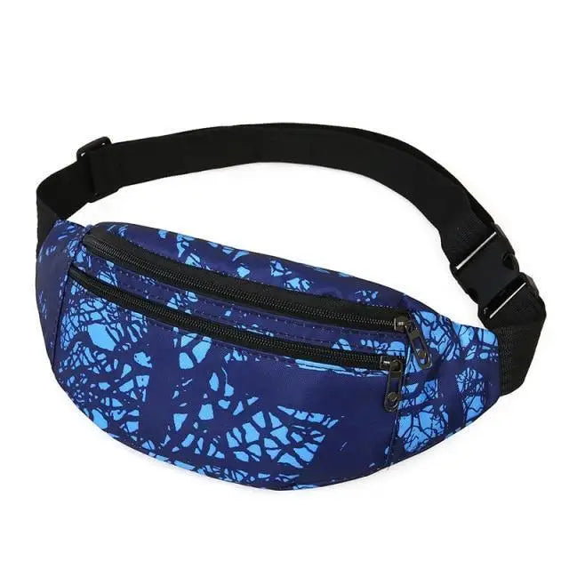 Sports Running Stylish Waist Belt Colorful Printed Cross Body Fashion Chest Bag New Travel And Outdoor Chest Bag - 3