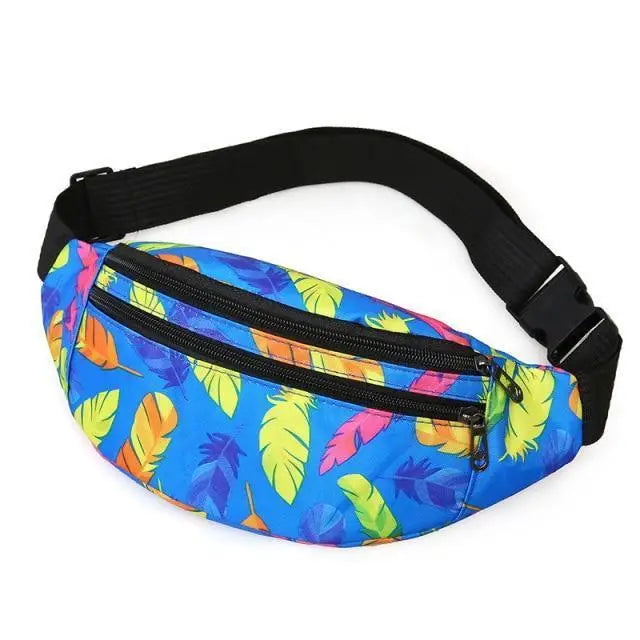 Sports Running Stylish Waist Belt Colorful Printed Cross Body Fashion Chest Bag New Travel And Outdoor Chest Bag - 8