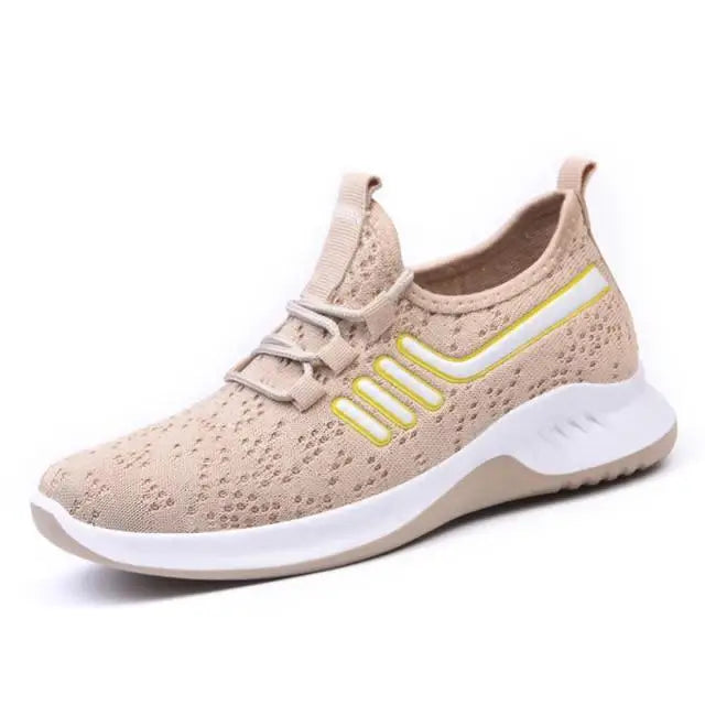 Spring Flat Women's Sneakers Casual Summer Light Mesh Breathable Sport Women Sneakers - ALLURELATION - 502, Athletic Sneakers, Beach Sneakers, Breathable Sneakers, Casual Sneakers, Elegant Sneakers, Sport Sneakers, Sport Women Sneakers, Strong Sneakers, Stylish Sneakers, Summer Sneakers, White Sneakers, Women Sneakers, Womens Sneakers - Stevvex.com