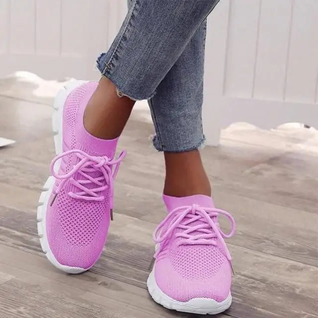 Spring Flat Women's Sneakers Casual Summer Light Mesh Breathable Sport Women Sneakers - ALLURELATION - 502, Athletic Sneakers, Beach Sneakers, Breathable Sneakers, Casual Sneakers, Elegant Sneakers, Sport Sneakers, Sport Women Sneakers, Strong Sneakers, Stylish Sneakers, Summer Sneakers, White Sneakers, Women Sneakers, Womens Sneakers - Stevvex.com