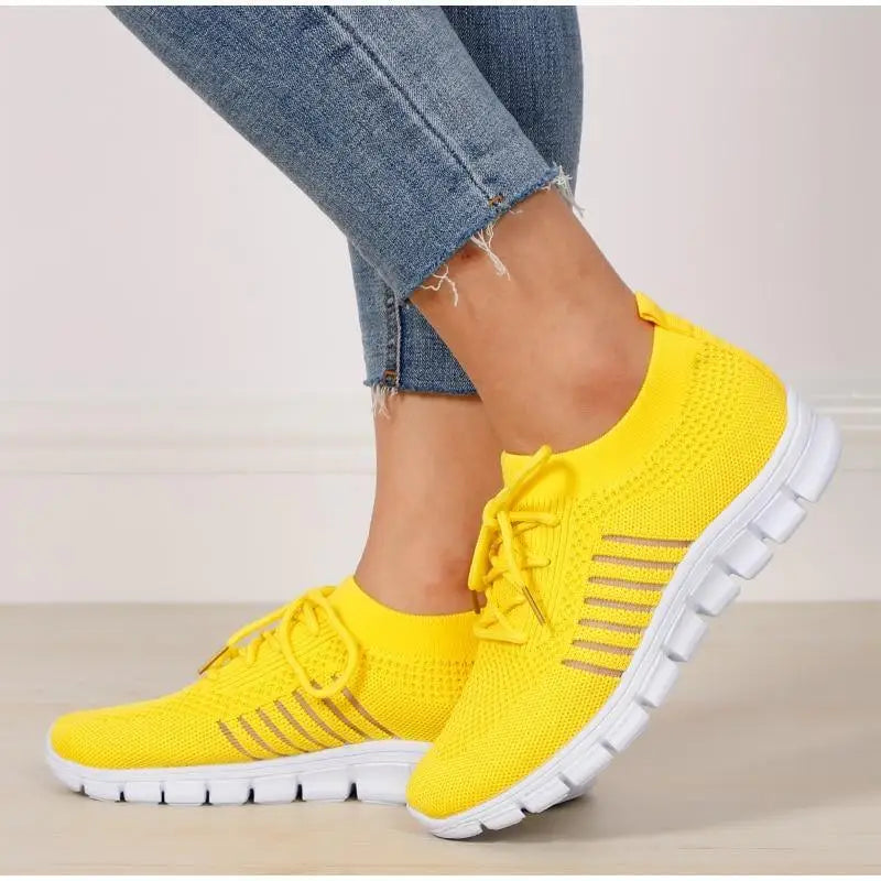 Spring Flat Women's Sneakers Casual Summer Light Mesh Breathable Sport Women Sneakers - ALLURELATION - 502, Athletic Sneakers, Beach Sneakers, Breathable Sneakers, Casual Sneakers, Elegant Sneakers, Sport Sneakers, Sport Women Sneakers, Strong Sneakers, Stylish Sneakers, Summer Sneakers, White Sneakers, Women Sneakers, Womens Sneakers - Stevvex.com