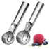 Stainless Steel Ice Cream Scooper, A Good Metal Scoop Tools For Kitchen, For Making Meatball/Melon Ball/Watermelon/Fruits, Measuring Spoon Cup for Cooking Baking - ALLURELATION - 501, best selling ice cream scooper, Fruit & Vegetable Tools, Fruit Dessert spoon, Hot Sale Ice cream scooper, Ice Cream Ball Maker, ice Cream Scoop, Kitchen Tools, kitchen utensils, Kitchenware, Stainless Steel Ice cream scooper, Unique design ice cream scooper, unique design SCOOPER, Watermelon Baller Scoop - Stevvex.com