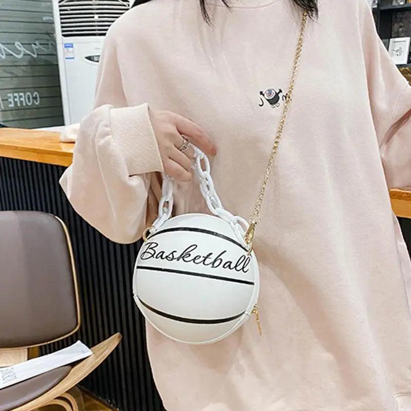 Stunning Ball Purses For Teenagers And Women Stylish Shoulder Bags Crossbody Chain Hand Bags Personalit Leather Pink