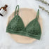 Stunning Hot Look Women’s Lace Bra No Steel Ring Beauty Back comfor Wrapped Chest Comfortable Daisy Brassiere Stretch