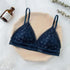 Stunning Hot Look Women’s Lace Bra No Steel Ring Beauty Back comfor Wrapped Chest Comfortable Daisy Brassiere Stretch