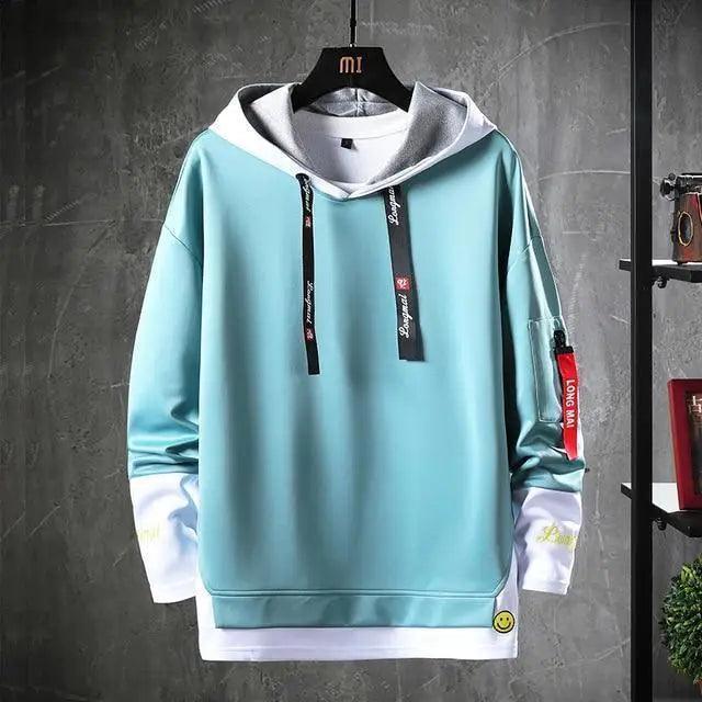 2021  Style Hip Hop Casual Sweatshirts Streetwear Male Hoodies For Winter Casual Wear Party Wear - Treko - Casual Tracksuit, Cool Fashion, Cool Hoodies, Hoodies, Jaket Hoodies, Loose Hoodies, Luxury Hoodies, Male Fashion, men fashion, Men Hoodies, Modern Hoodies, Multi Pockets Hoodies, New Hoodies, Stylish Hoodies- Stevvex.com