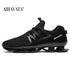 Stylish Black Mens Soft Casual Sneakers Breathable Comfort Sport Elegant Men Sneakers - ALLURELATION - 502, Black Sneakers, Casual Sneakers, Comfort Sneakers, Luxury Sneakers, Modern Sneakers, New Style, Sneakers, Sport Mens Sneakers, Sport Sneakers, Stylish Sneakers, Unisex Sneakers - Stevvex.com