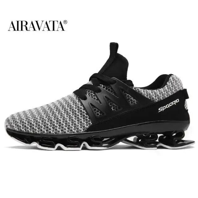 Stylish Black Mens Soft Casual Sneakers Breathable Comfort Sport Elegant Men Sneakers - ALLURELATION - 502, Black Sneakers, Casual Sneakers, Comfort Sneakers, Luxury Sneakers, Modern Sneakers, New Style, Sneakers, Sport Mens Sneakers, Sport Sneakers, Stylish Sneakers, Unisex Sneakers - Stevvex.com