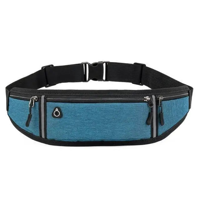 Stylish Design Unisex Waterproof Money Belt Bag Elegant Waist Pack Bag for Hiking Fitness Cycling Workout Gym