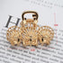 Stylish Geometric Hair Claw For Women Classic Design Metal Claw Clips Hollow Non - slip Hair Catch Jaw Clamp for Women