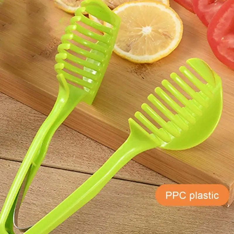 Stylish Handheld Kitchenware Tomato Slicer Bread Clip Fruit and Vegetable Cutter Potato Creative Gadget Kitchen