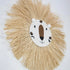 Stylish Interior Hand Woven Cartoon Lion Hanging Decorations Cotton Thread Weaving Animal Head Ornament Children room