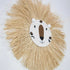 Stylish Interior Hand Woven Cartoon Lion Hanging Decorations Cotton Thread Weaving Animal Head Ornament Children room