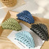 Stylish Large Leaf Non Slip Matte Hair Claw Clips Barrettes Trendy Women’s Fashion Strong Hold Claw Clips Leaf Shape