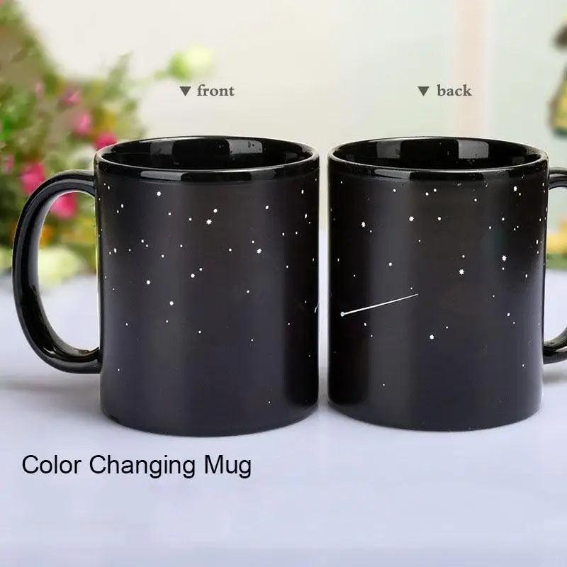 Stylish Star Solar System Ceramic Cups Changing Color Coffee Colorful Mug Friends Gifts Tea Mugs - STEVVEX Kitchen - 730, black mug, ceramic cup, ceramic mug, changing color mug, coffee mug, color changing mug, colorful mug, cup, cups, magic mug, Modern mug, mug, mugs, solar system mug, tea mug - Stevvex.com