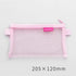 Stylish Transparent Office Pencil Case Simple Design Pen Bags Cute Storage Lightweight Pencil Bags For Student