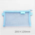 Stylish Transparent Office Pencil Case Simple Design Pen Bags Cute Storage Lightweight Pencil Bags For Student