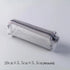 Stylish Transparent Office Pencil Case Simple Design Pen Bags Cute Storage Lightweight Pencil Bags For Student