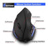 Stylish Vertical Wireless Mouse Game Rechargeable Ergonomic Mouse Modern Design RGB Optical USB Mice For Windows Mac