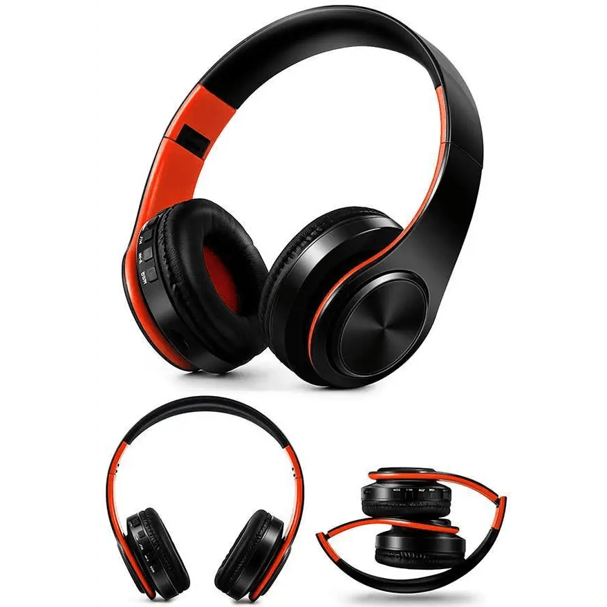 Stylish Wireless Bluetooth Headphone Stereo Headset Music Headset Foldable Wireless and Wired Stereo Headset Micro