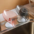 Suction Cup Soap Dish Holder Leaf - Shape Self - Draining Soap Saver Box Not Punched for Shower Bathroom Kitchen Soap