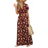 Summer Beach Stylish Womens Dress Long Casual V-Neck Party Comfort Fashion Women Dress - ALLURELATION - 578, Beach Dress, Casual Women Dress, Comfort Dress, Dress, Fashion Dress, Long Dress, Luxury Dress, Party Dress, Stylish Dress, Summer Dress, Women Dress, Womens Dress - Stevvex.com