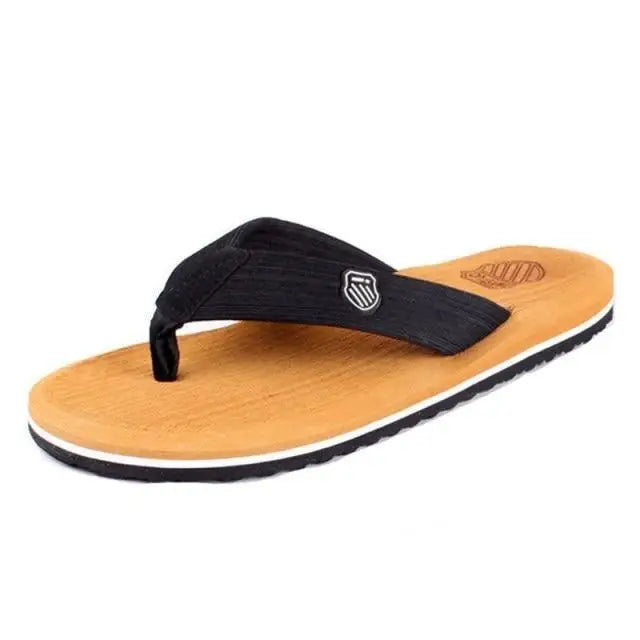 Summer Casual Bright Color Men Outdoor Flip Flops High Quality Beach Sandals Anti - Slip Cool Slippers For Men Indoor